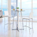 Zuo Criss Cross Barstool White