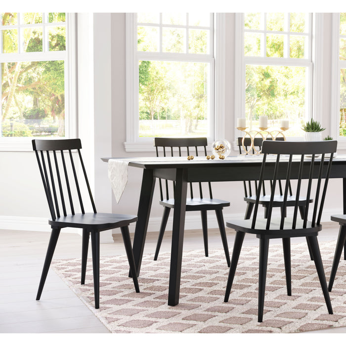 Zuo Ashley Dining Chair Black