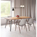 Perpignan Dining Table Brown by Zuo Modern