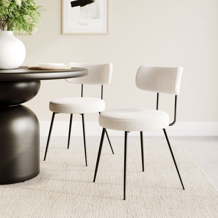 Zuo Blanca White Dining Chair