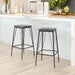 Zuo Samuel Black Barstool