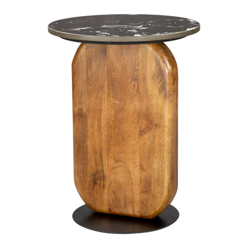 Zuo Pemba Round Marble Side Table