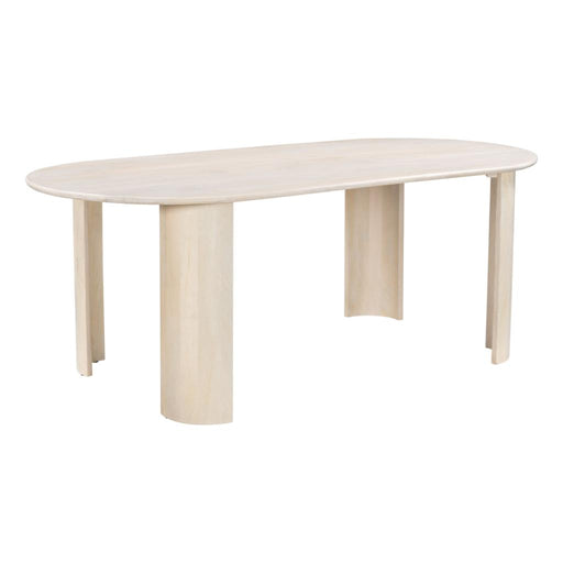 Risan Dining Table Natural by Zuo Modern