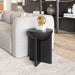 Zuo Midnight Tume Side Table Black Wood