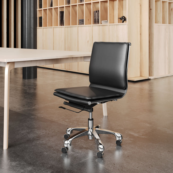 Zuo Lider Plus Armless Office Chair