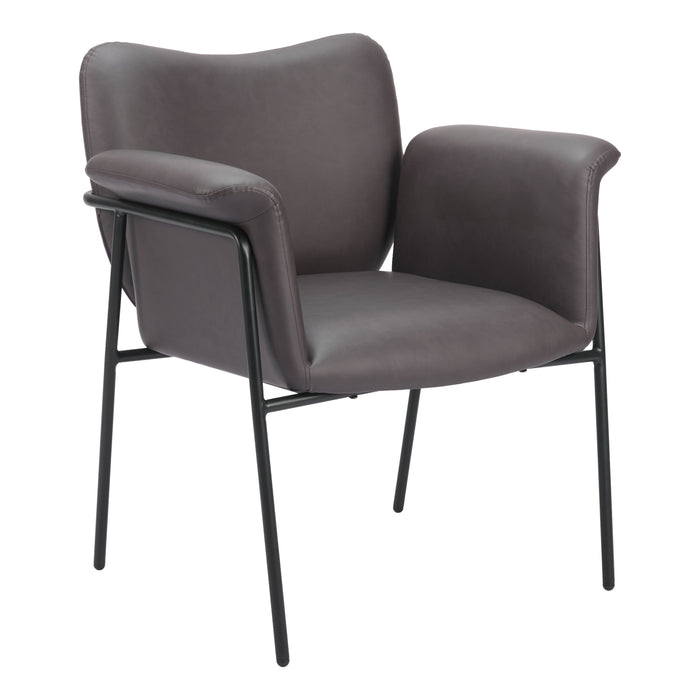 Zuo Modern Heritage Brown Accent Chair