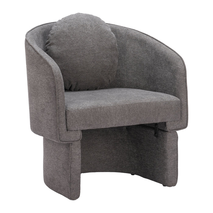 Zuo Modern Olya Grey Accent Chair