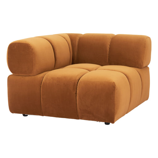 Zuo Modern Rist Brown Corner Chair