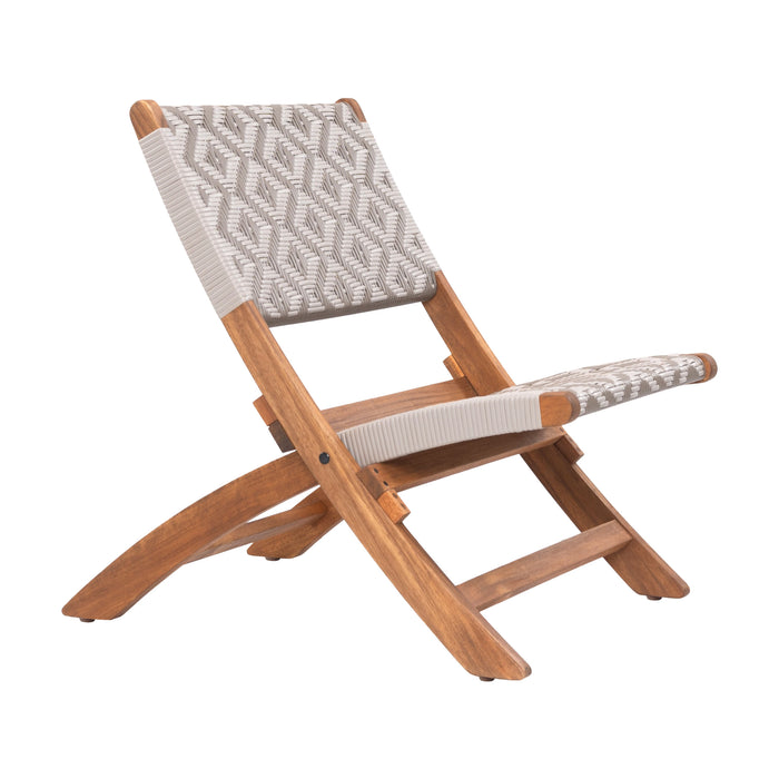 The Outdoor Tide Lounge Chair Multicolor by Zuo