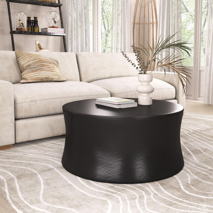 Zuo Dakar Round Black Coffee Table