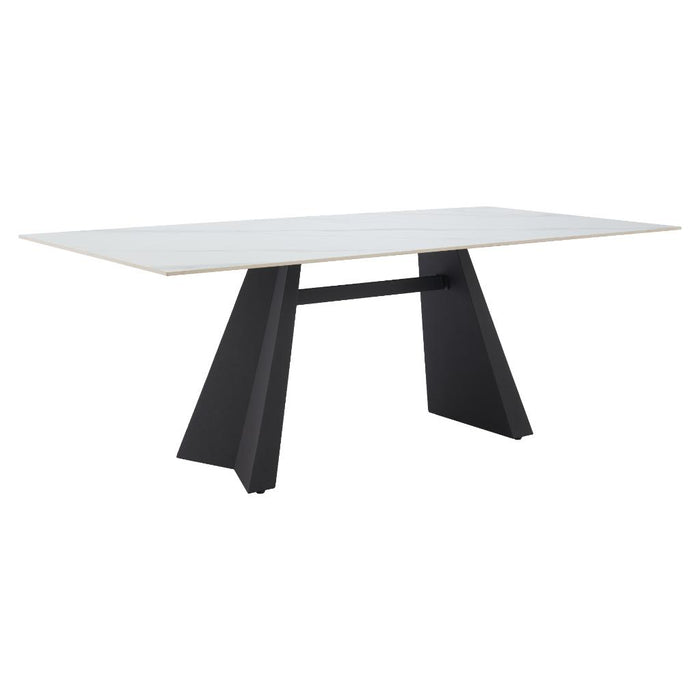 Zuo Inky White Modern Dining Table