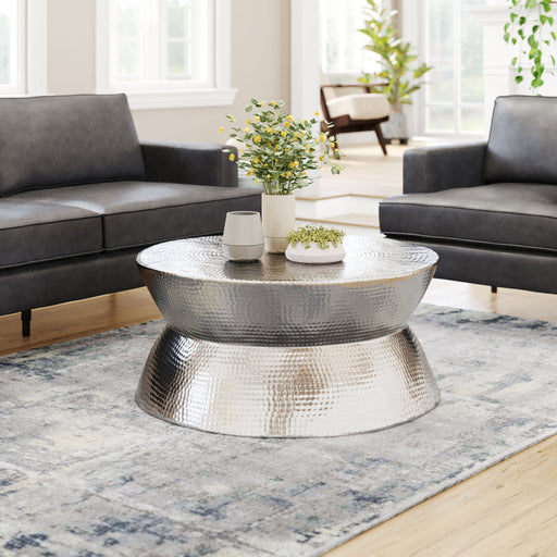 Zuo Madryn Round Grey Coffee Table