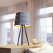 Zuo Mozzi Gray & Black Modern Design Table Lamp