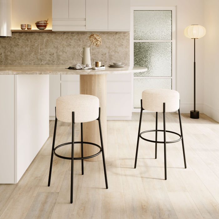 Zuo Blanche Barstool White