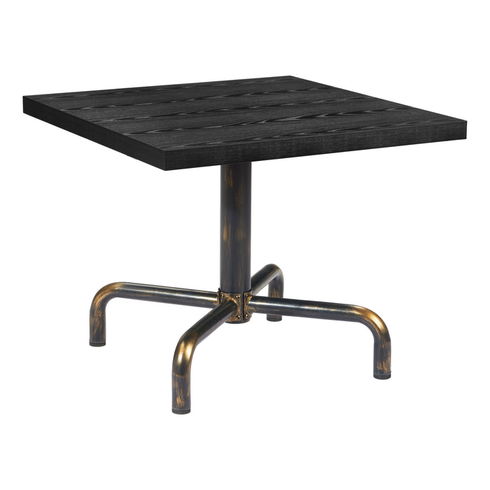 Zuo Neum Square Bistro Table Black