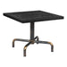 Zuo Neum Square Bistro Table Black