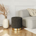 Zuo Modern Eureka Grey Ottoman