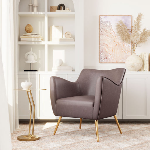 Zuo Modern Zoco Brown Accent Chair