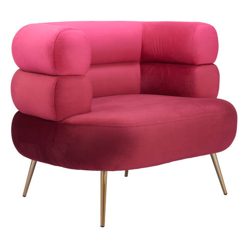 Zuo Modern Arish Red Accent Chair