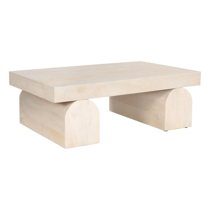 Zuo Kiel Rectangular Wood Coffee Table