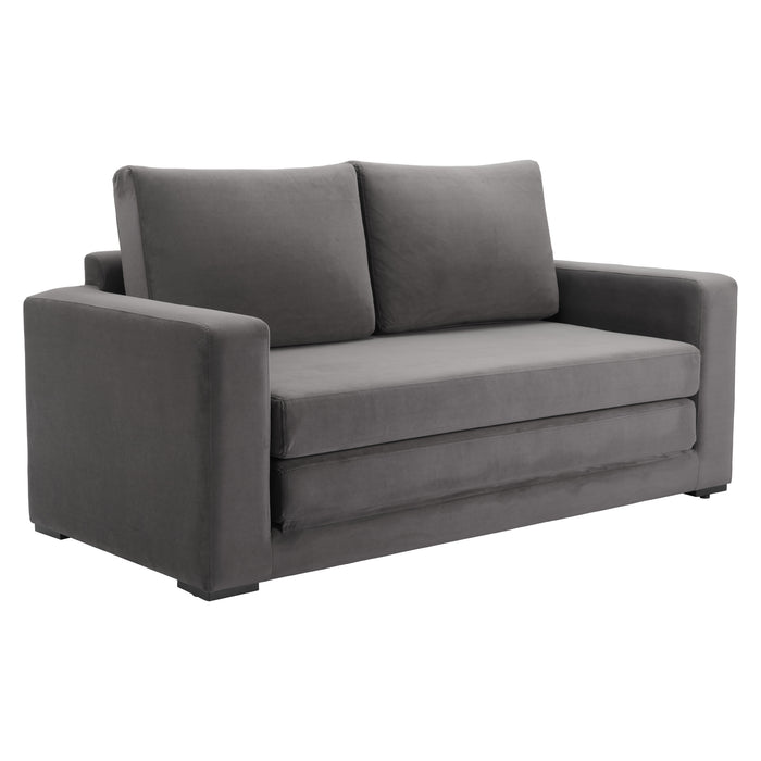 Zuo Modern Jide Grey Sleeper Sofa