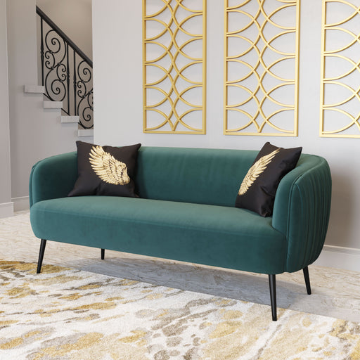 Zuo Modern Karan Green Sofa