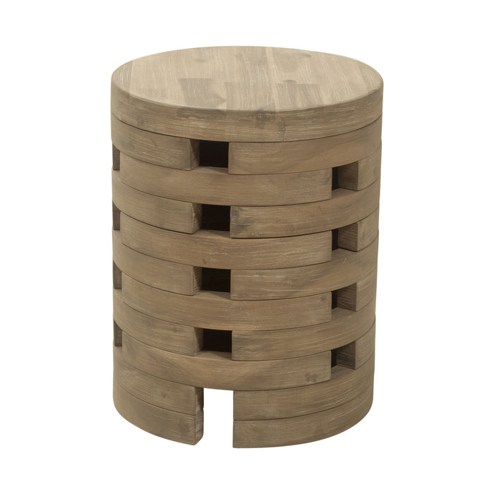 Zuo Mado Elegant and Modern Natural Side Table