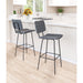 Zuo Boston Barstool Grey