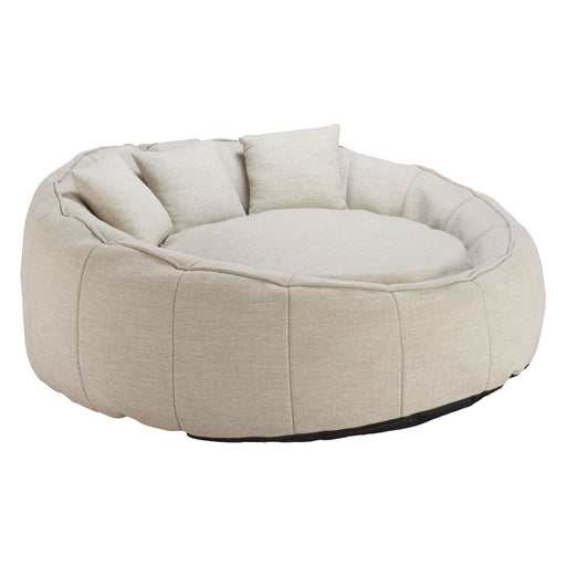 Zuo Kime Luxurious and Weather-Resistant Beige Outdoor Daybed