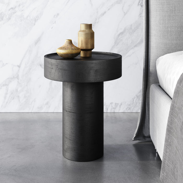 Zuo Watson Black Side Table