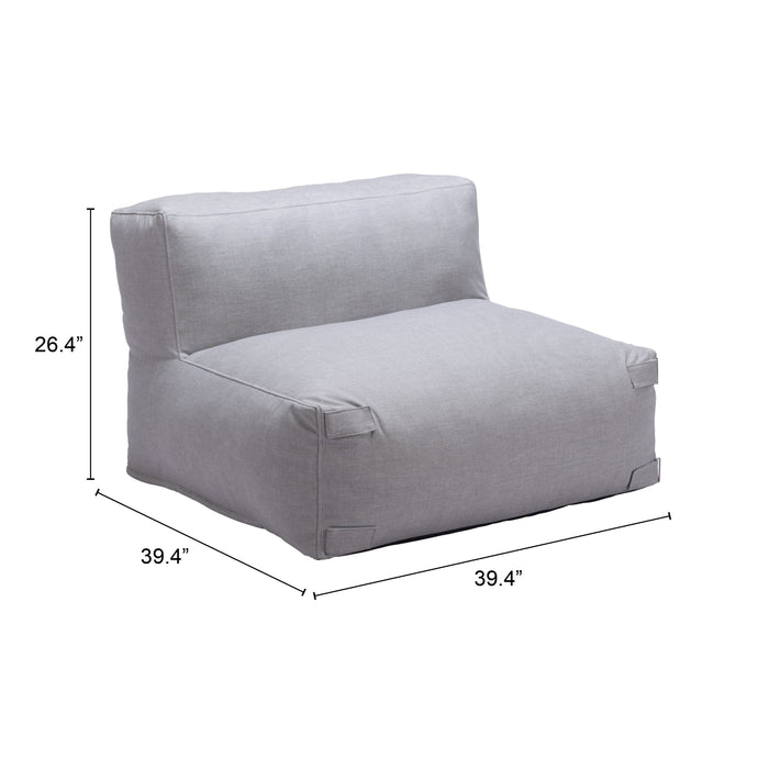 Zuo Luanda Middle Chair Gray