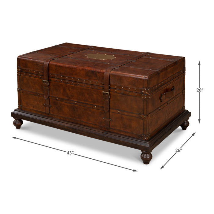 Sarreid LTD. Laramie Trunk Coffee Table