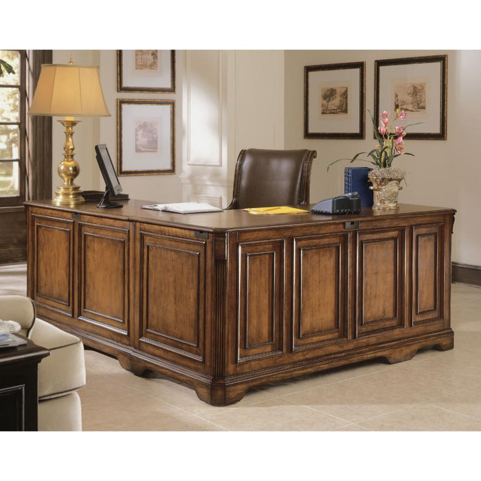 Hooker Furniture Home Office Brookhaven Executive L Office Desk