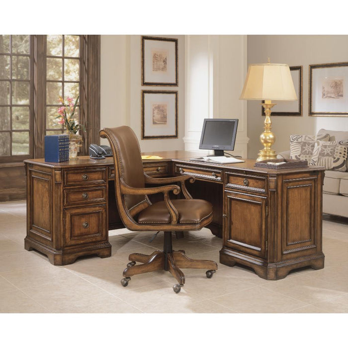 Hooker Furniture Home Office Brookhaven Executive L Office Desk
