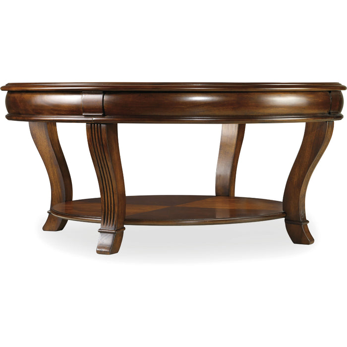Hooker Furniture Living Room Brookhaven Round Cocktail Table