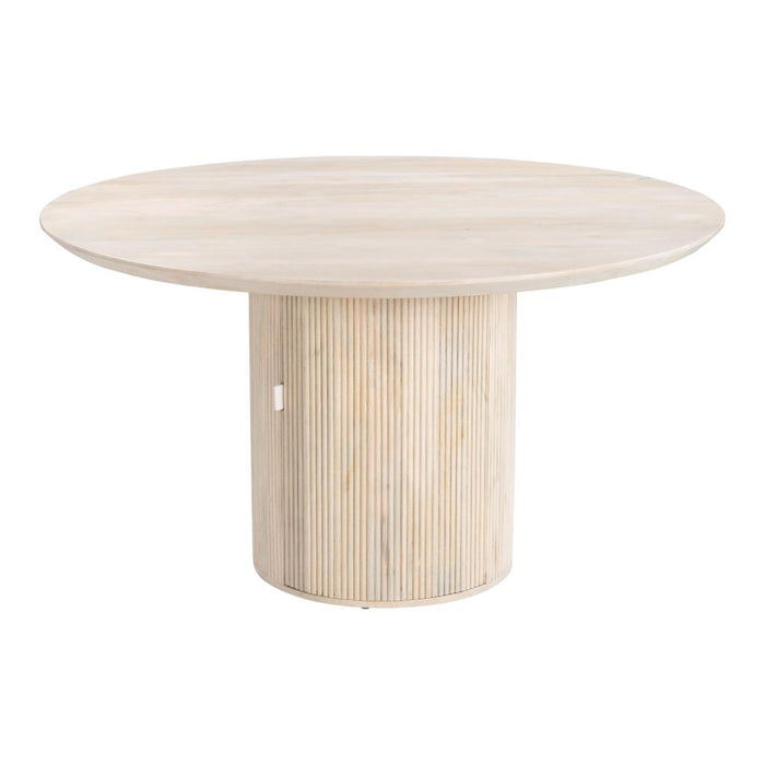 Izola Storage Dining Table Natural