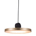 Zuo Mozu Gold & Black Electroplated Steel Modern Ceiling Lamp