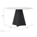 Zuo Izar Dining Table White