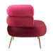 Zuo Modern Arish Red Accent Chair