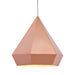 Anderson Teak Forecast Ceiling Modern Lamp Rose Gold