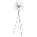 Zuo Savoy Modern Sputnik-Style with Acrylic Rays Floor Lamp Chrome