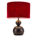 Zuo Shobu Modern Boho Art Deco Design Red Table Lamp