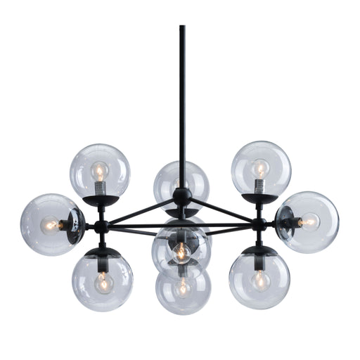 Anderson Teak Belfast Mid-Century Modern Black Ceiling Lamp