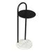 Zuo Christian Round Black Side Table