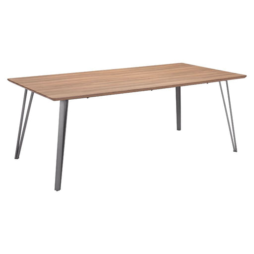 Perpignan Dining Table Brown by Zuo Modern