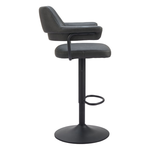 Zuo Erret Adjustable Barstool Gray