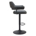 Zuo Erret Adjustable Barstool Gray