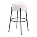 Zuo Blanche Barstool White