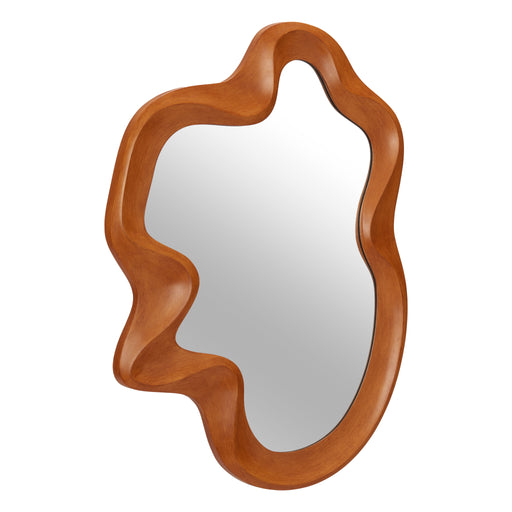 Zuo Foz Natural Elegance Meets Modern Design Mirror in Brown