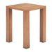 Zuo Regels Functional Elegance Side Table Natural